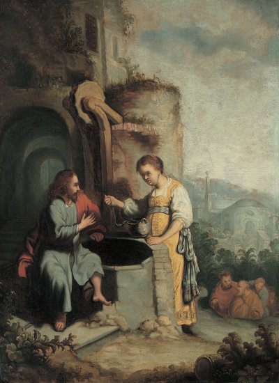 Le Christ et la femme de Samarie - Gerbrandt van den Eeckhout