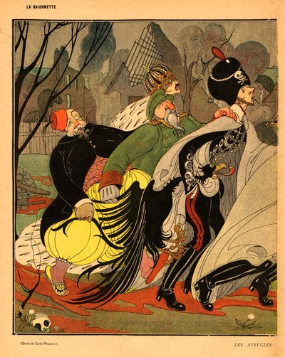 La Baionnette, satirique en couleurs - Gerda Marie Frederike Wegener