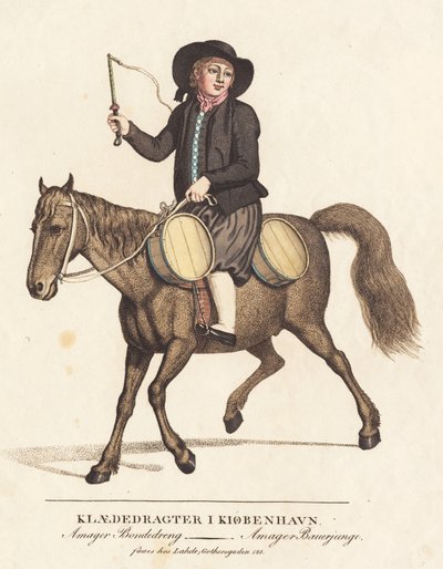 Garçon fermier d