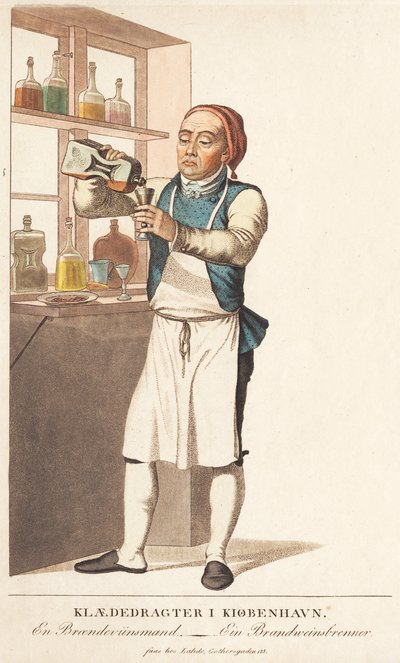 Marchand de brandy - Gerhard Ludvig Lahde