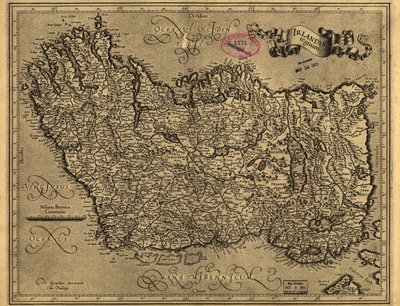 Irlandiae regnum. LOC 99446223 - Gerhard Mercator