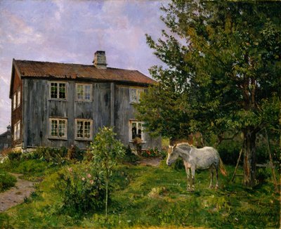 À la ferme, Ulvin - Gerhard Munthe