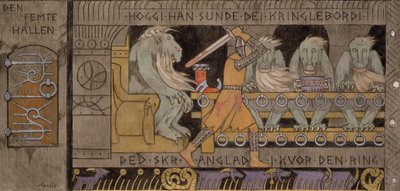 La cinquième salle - Gerhard Munthe