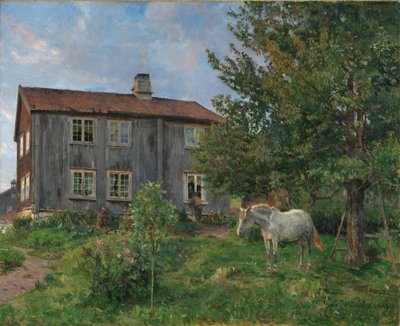 À la ferme - Gerhard Peter Frantz Vilhelm Munthe