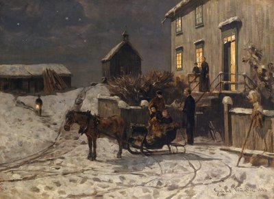 Atmosphère de Noël - Gerhard Peter Frantz Vilhelm Munthe