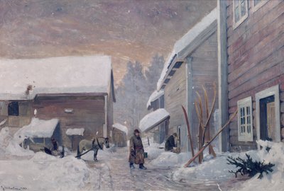 Le docteur rentre chez lui - Gerhard Peter Frantz Vilhelm Munthe