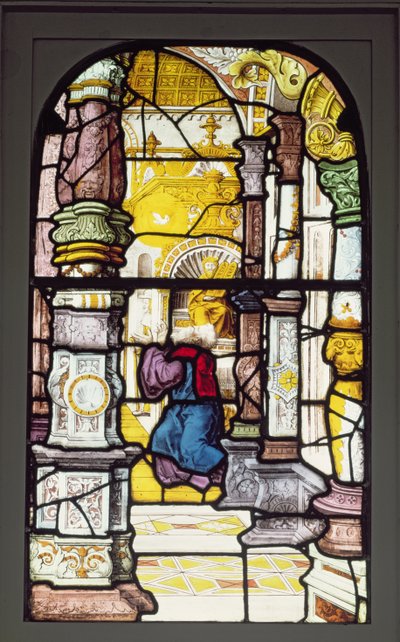 Siméon dans le temple voyant le Saint-Esprit - Gerhard Remisch