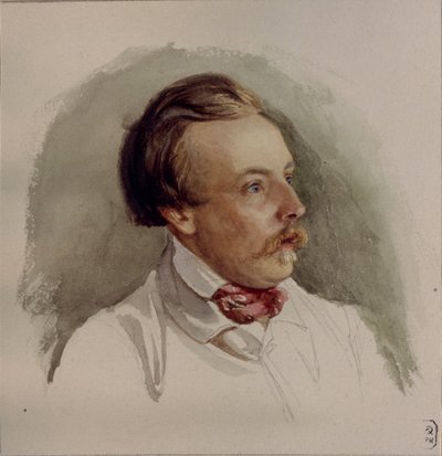 Portrait du peintre Alexander von Kotzebue - Gerhard Wilhelm Reutern von