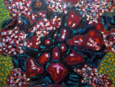 Floral abstrait I - Gerhardt Isringhaus