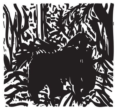 Gorille dans la jungle - Gerhardt Isringhaus