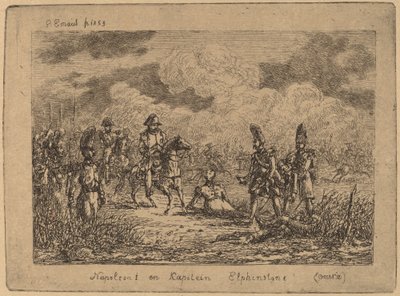 Napoléon Ier et le Capitaine Elphinstone - Gerhardus Emaus de Micault