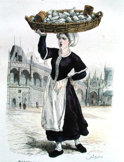 Vendeur de légumes au XVIe siècle - Gerlier (after)