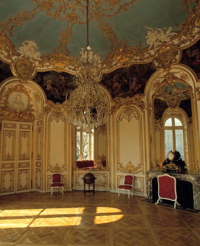 Architecture intérieure : appartement de la princesse de Soubise réalisé par l
