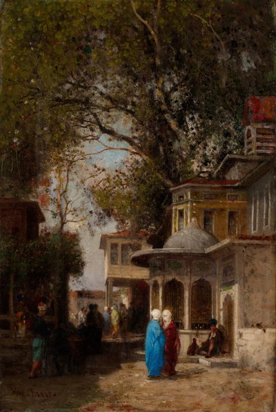 La rue, seconde moitié du 19ème siècle - Germain Fabius Brest