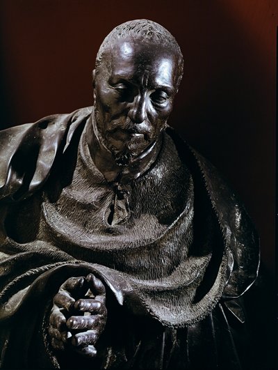 Cardinal René de Birague (détail) - Germain Pilon