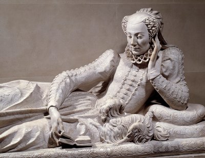 Monument funéraire : Tombeau de Jeanne Valentine Balbiani, épouse du cardinal René de Birague (détail) - Germain Pilon