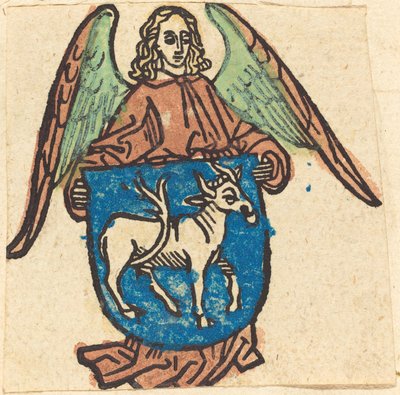 Ex-libris de Hilprand Brandenburg de Bibrach - German 15th Century