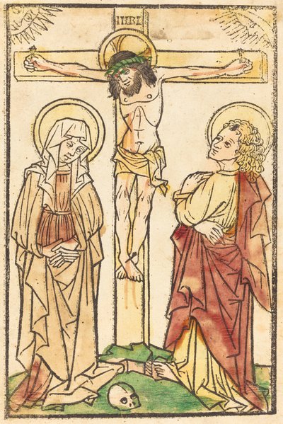 Le Christ en croix - German 15th Century