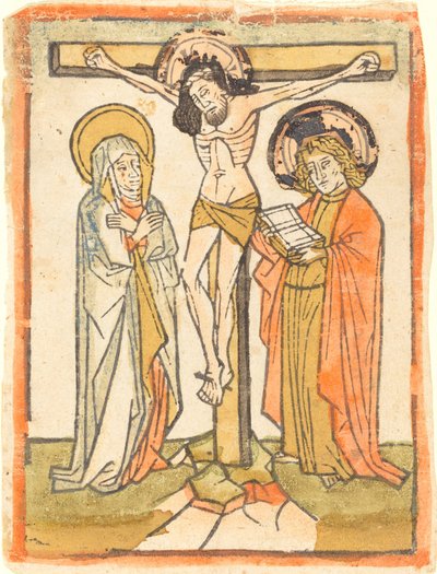 Le Christ en croix - German 15th Century
