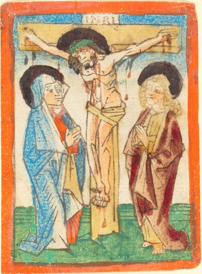 Christ sur la Croix - German 15th Century
