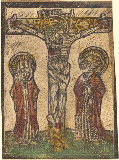 Christ sur la Croix - German 15th Century