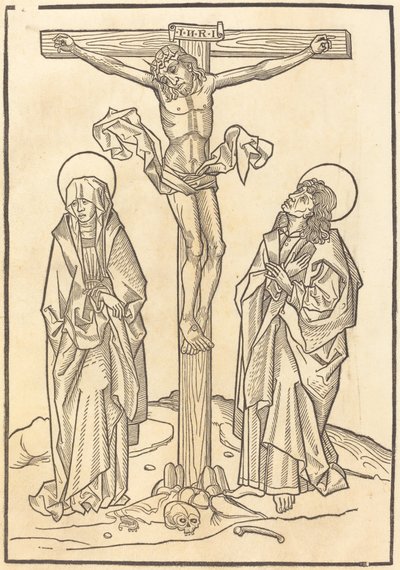 Christ sur la croix - German 15th Century