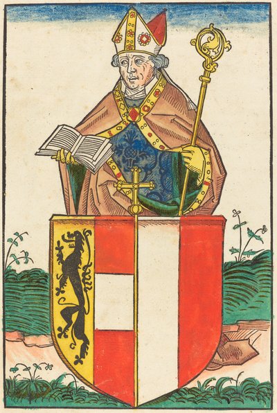 Friedrich Comte de Schaumberg - Évêque de Salzbourg - German 15th Century