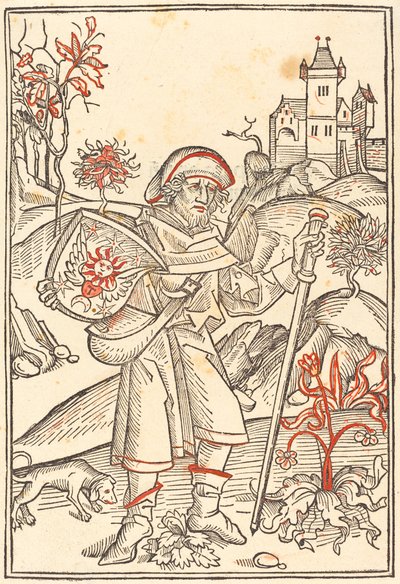 Gerson en pèlerin - German 15th Century