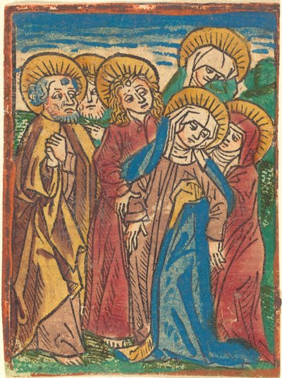 Madone Accablée - German 15th Century
