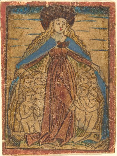 Madone Protectrice - German 15th Century
