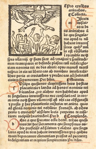Purgatoire - German 15th Century