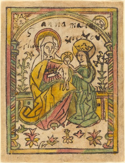 Sainte Anne avec la Vierge et l
