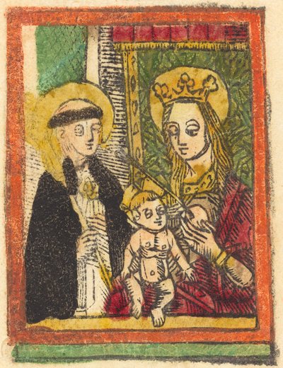 Saint Bernard avec la Vierge et l
