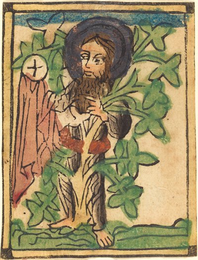 Saint Onuphre - German 15th Century