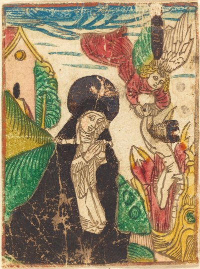 Sainte Ottilie - German 15th Century