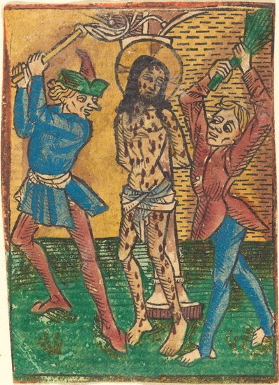 La Flagellation du Christ - German 15th Century