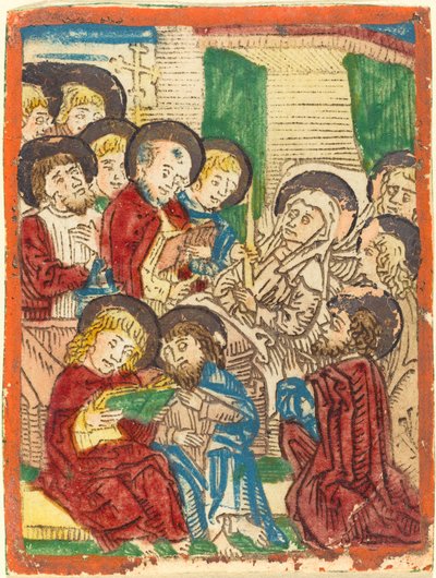 Mort de la Vierge - German 15th Century