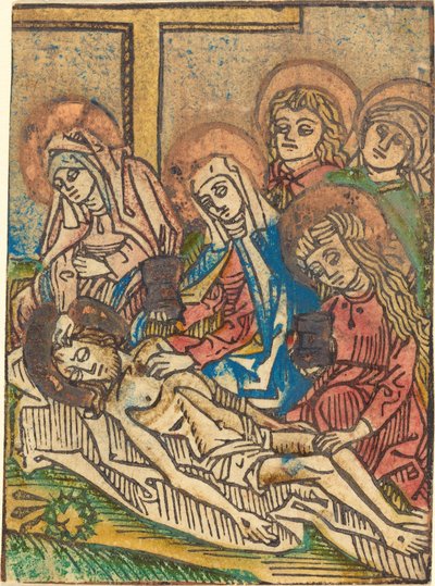Embaumement du Christ - German 15th Century
