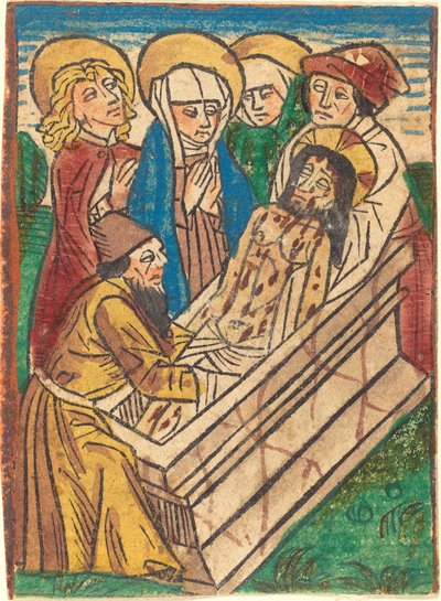 La Mise au Tombeau - German 15th Century