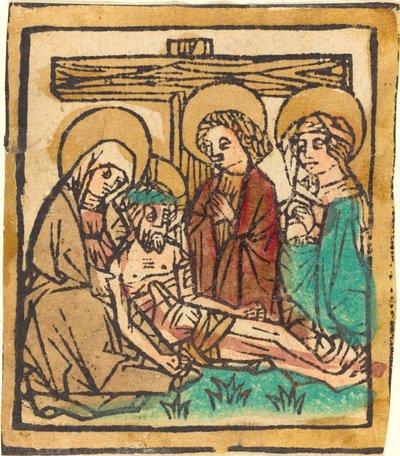 La Lamentation - German 15th Century