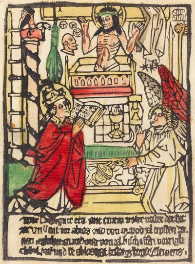 La Messe de Saint Grégoire - German 15th Century