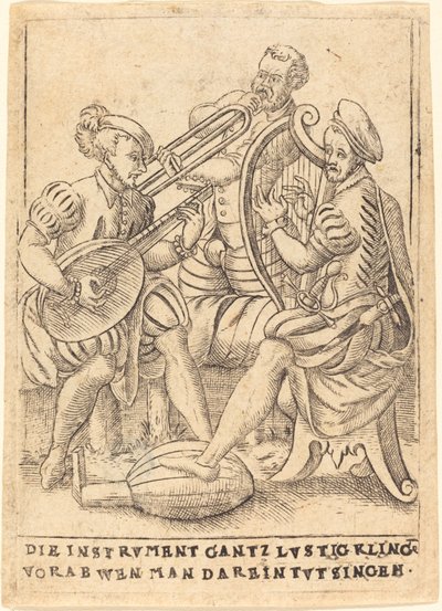 Die Instrvment gantz lvstig Kling vorab wen man darein tvt singen - German 16th Century