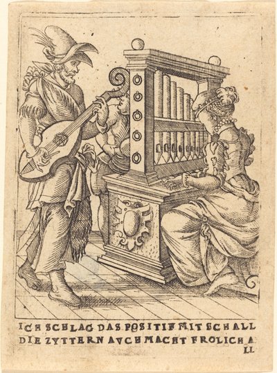 Ich schlag das Positif mit Schall die Zytternavchmacht frolich all - German 16th Century