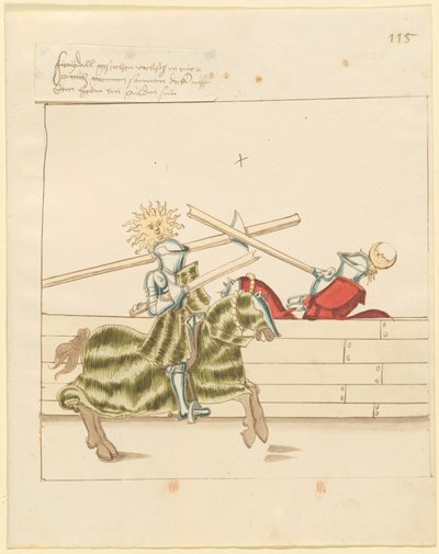 Joute de paix italienne - German 16th Century