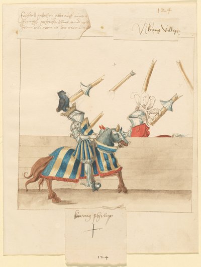 Joute italienne de paix - German 16th Century