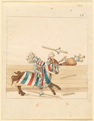 Joute italienne de paix - German 16th Century