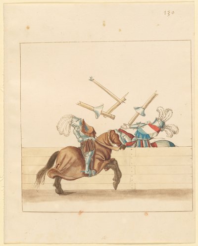 Joute italienne de paix - German 16th Century