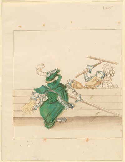 Joute italienne de paix - German 16th Century