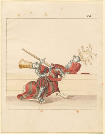 Joute italienne de paix - German 16th Century