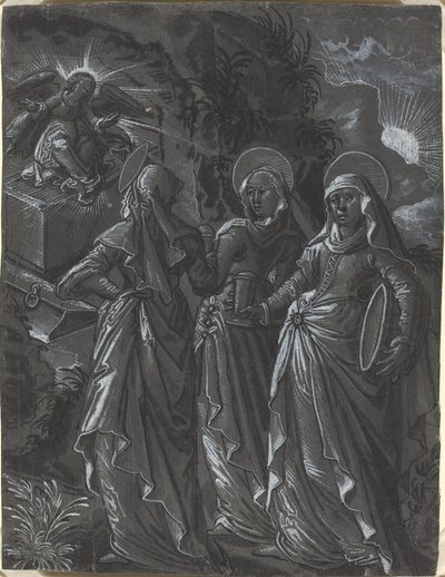 Les trois femmes au tombeau - German 16th Century